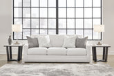 Prime Furniture - Ashley Furniture - Maitelynn Living Room - Sofa / Chalk - 4820238